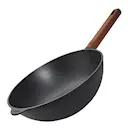 ECO Logic QXR wokpanna 28 cm fast trähandtag