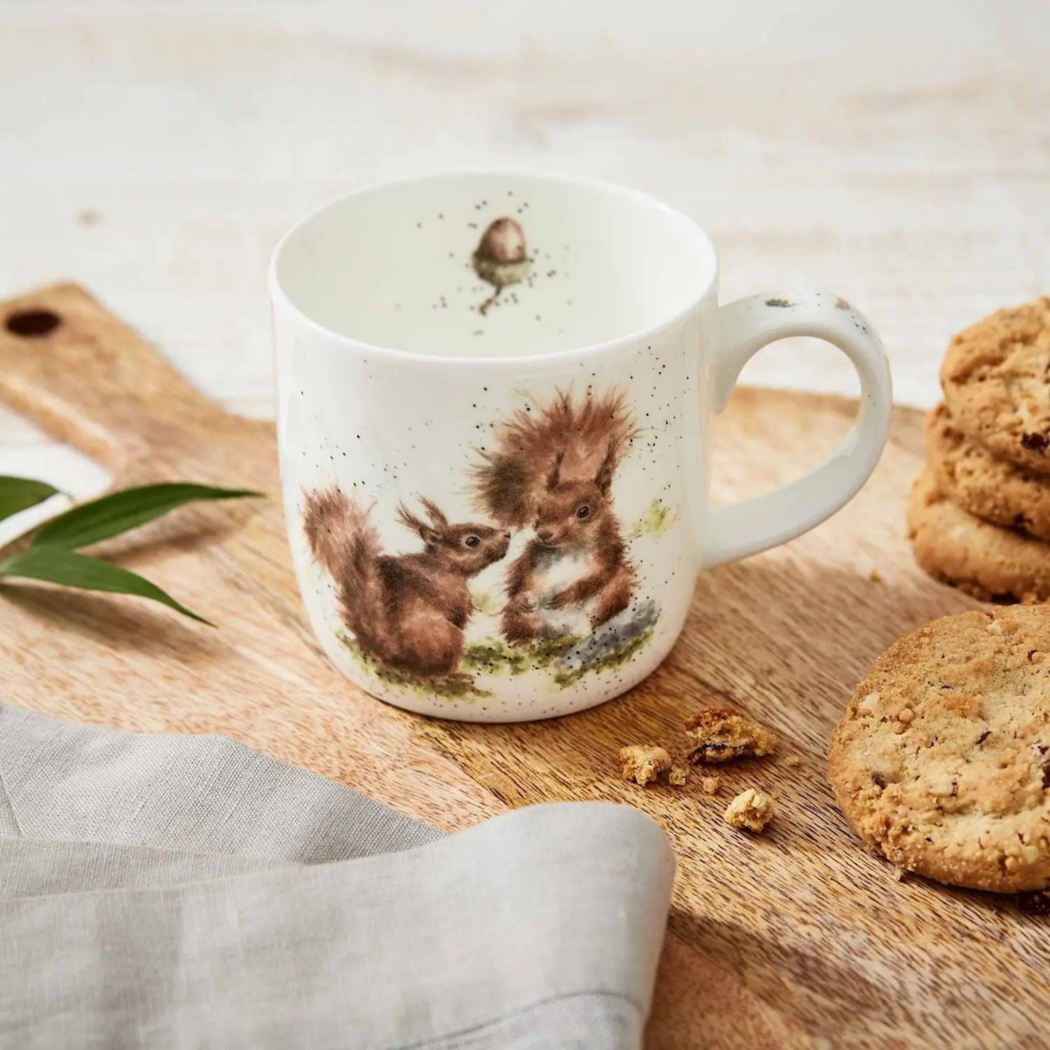 Wrendale Design Mugg 31 cl Between Friends Ekorre
