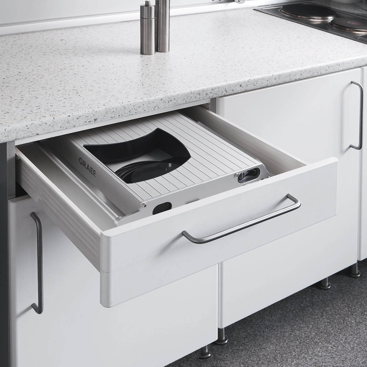 Graef Skärmaskin UNA90 med lutningsfunktion