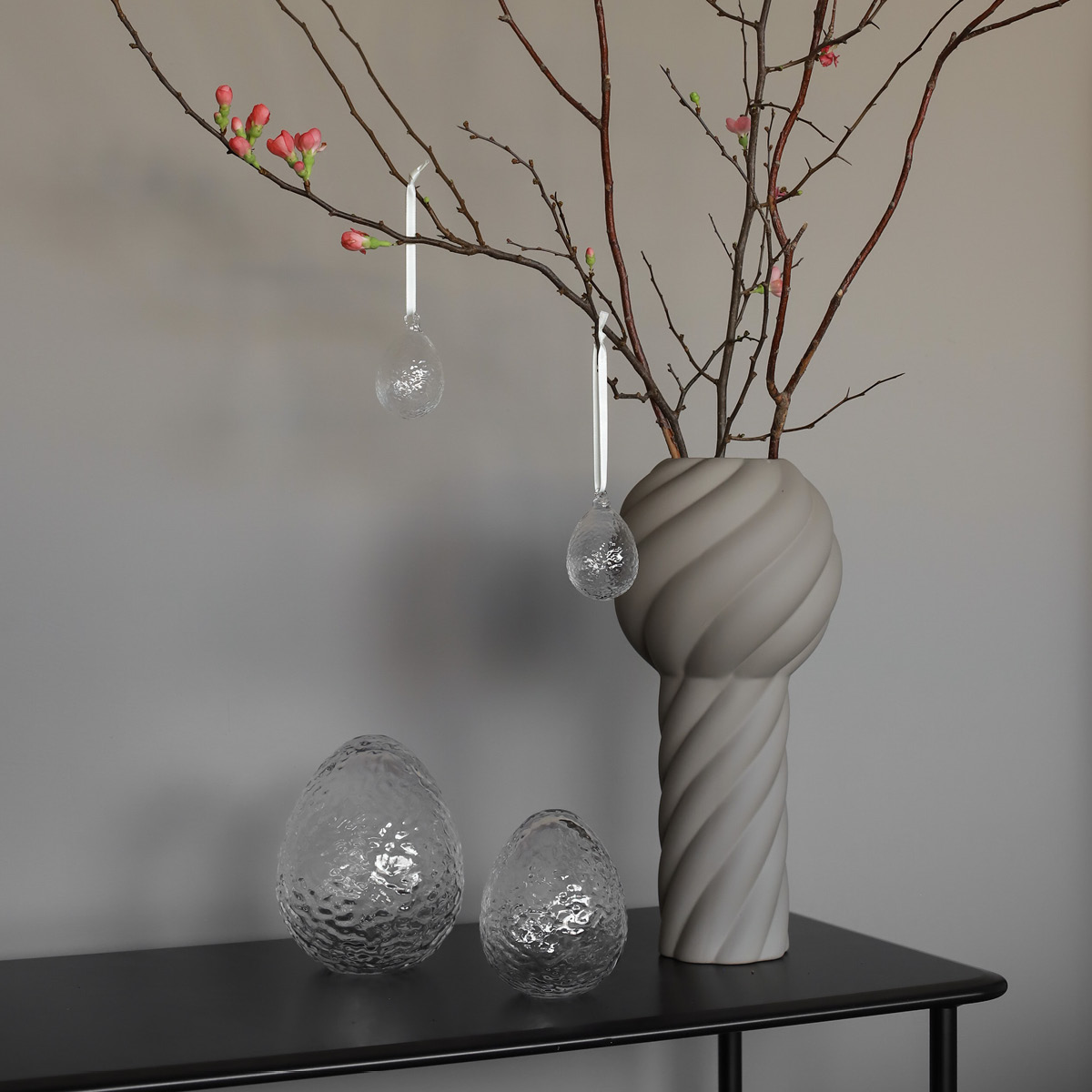 Cooee Gry hengende påskeegg 2 stk klar