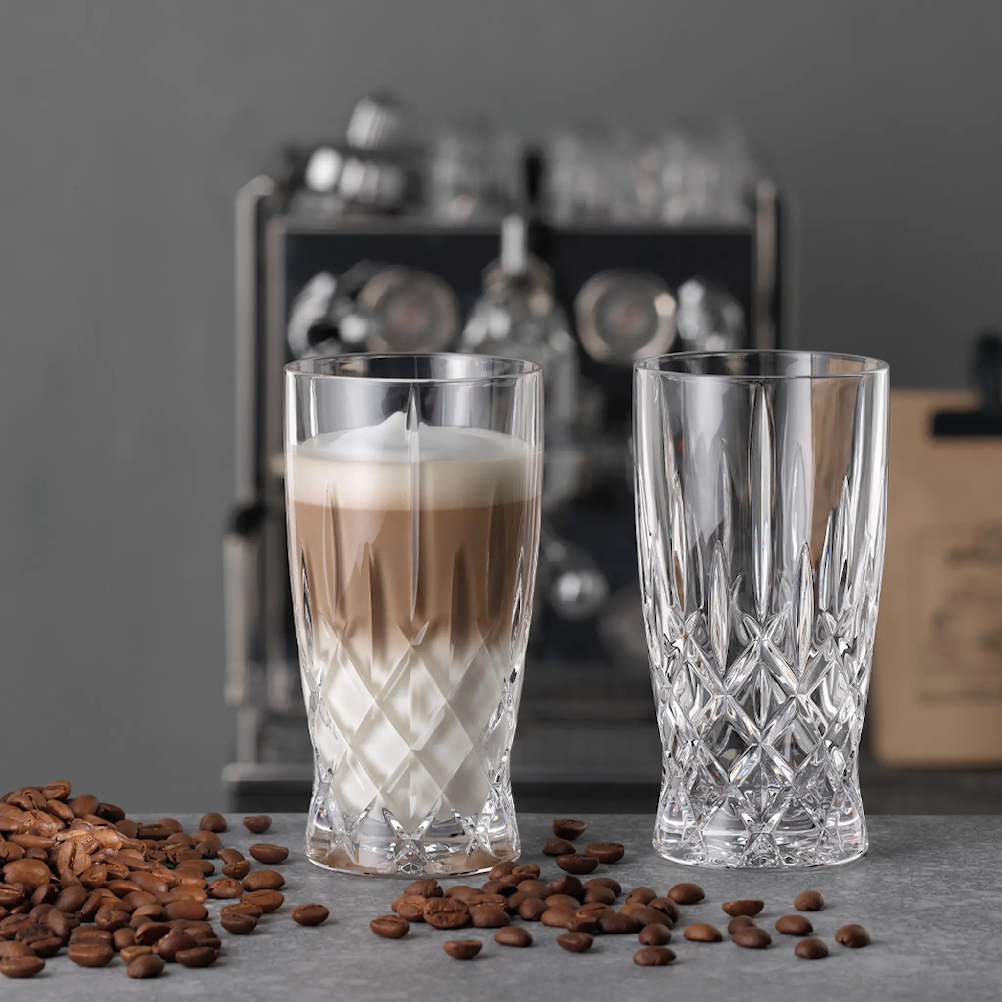 Nachtmann Noblesse Latteglas 35 cl 2-pack Klar