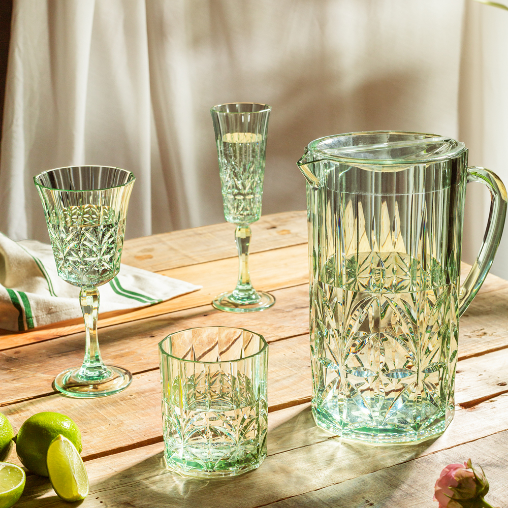 Stiernholm Idyll champagneglas 15 cl grön