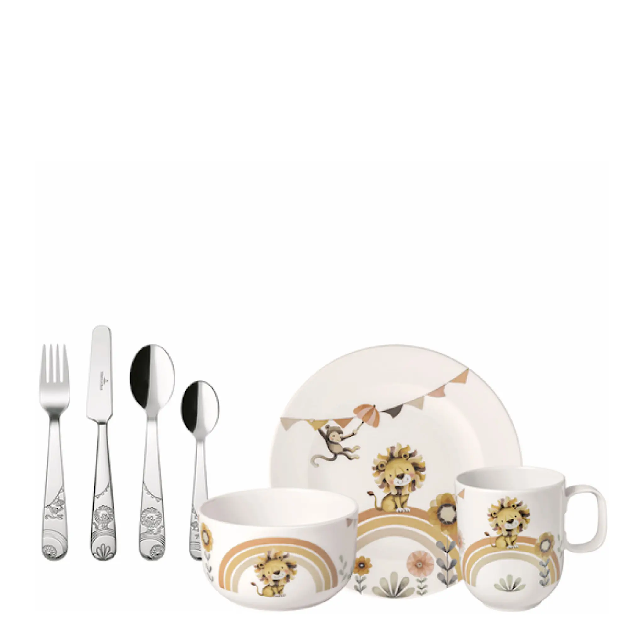 Villeroy & Boch Roar like a lion barnservis 7 delar