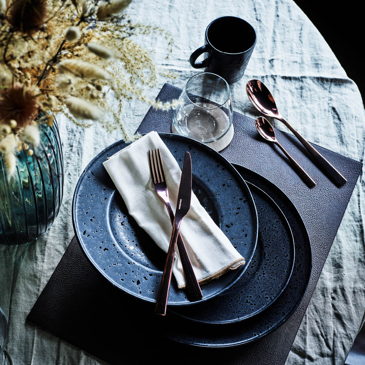 Ziczac Troja Pöytätabletti 47x33 cm Harmaa