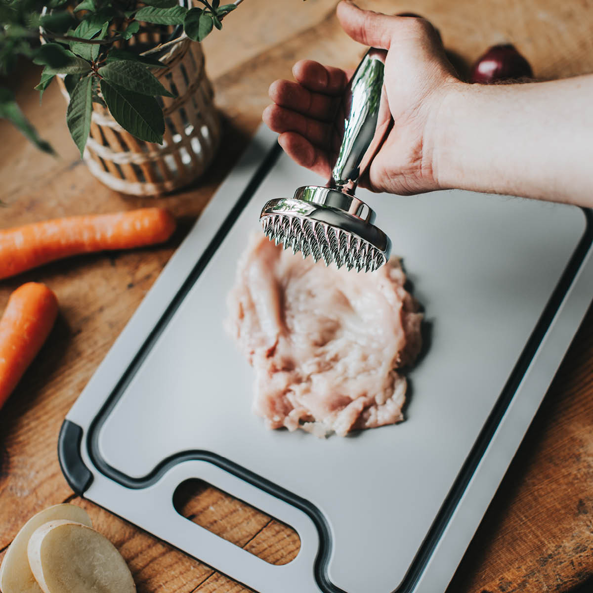 Dorre Birdie biffbanker vendbar 14.5 cm stål