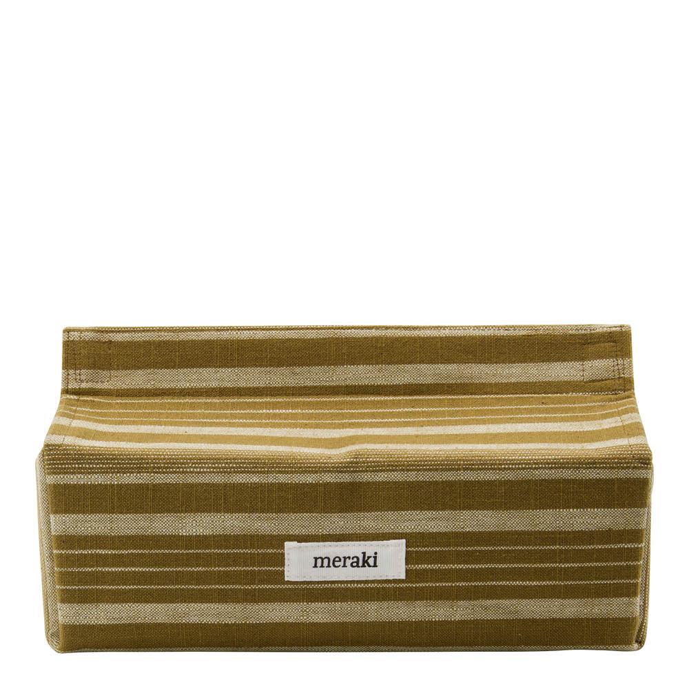 Meraki Nenäliinalaatikko 24x12,5 cm Tumma oliivi