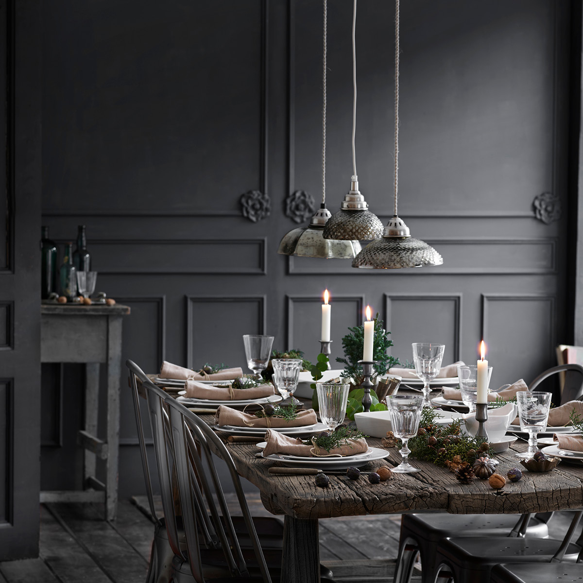 Pillivuyt Plissé tallerken flat 17 cm