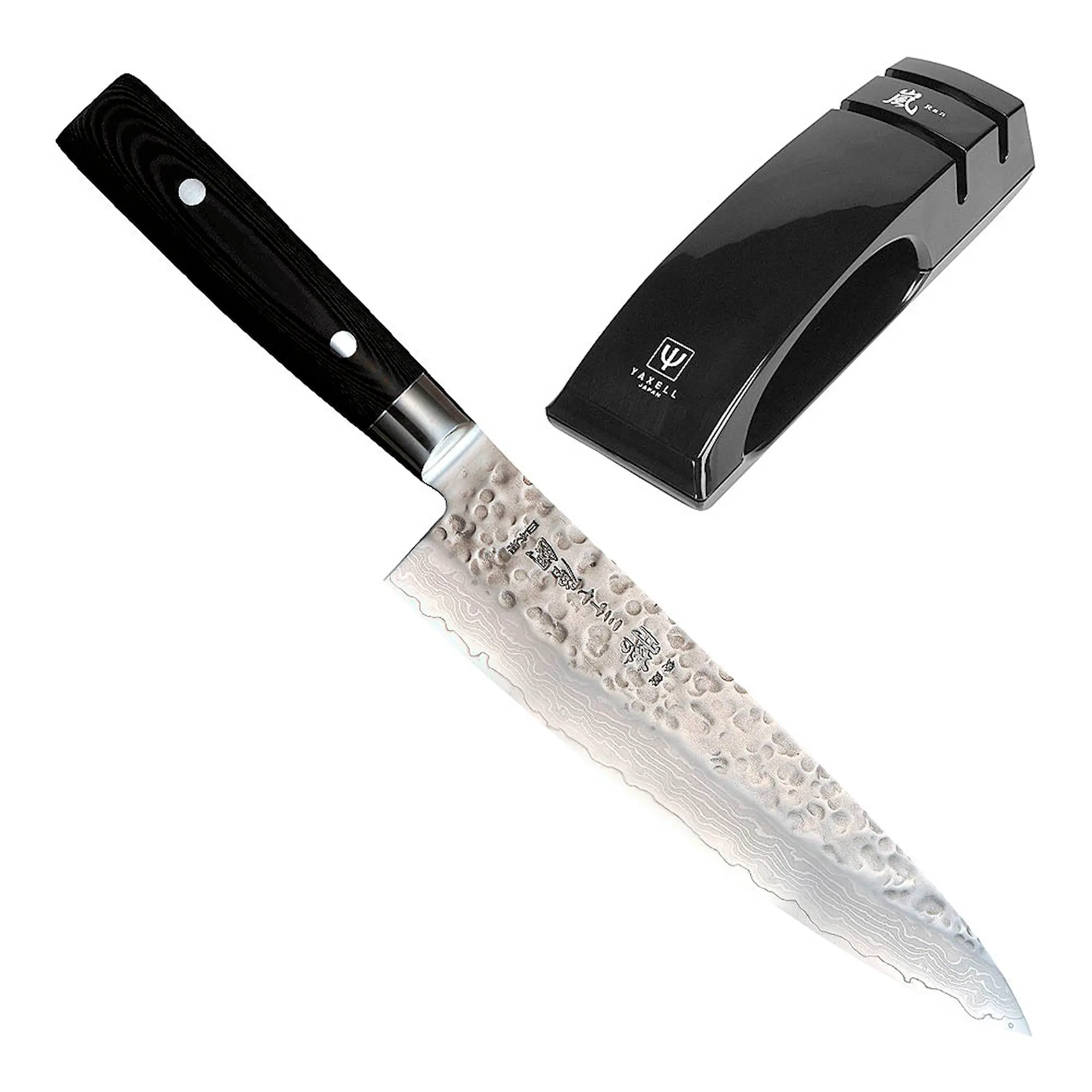 Yaxell Gåvoset Zen Kockkniv 20 cm + Slip