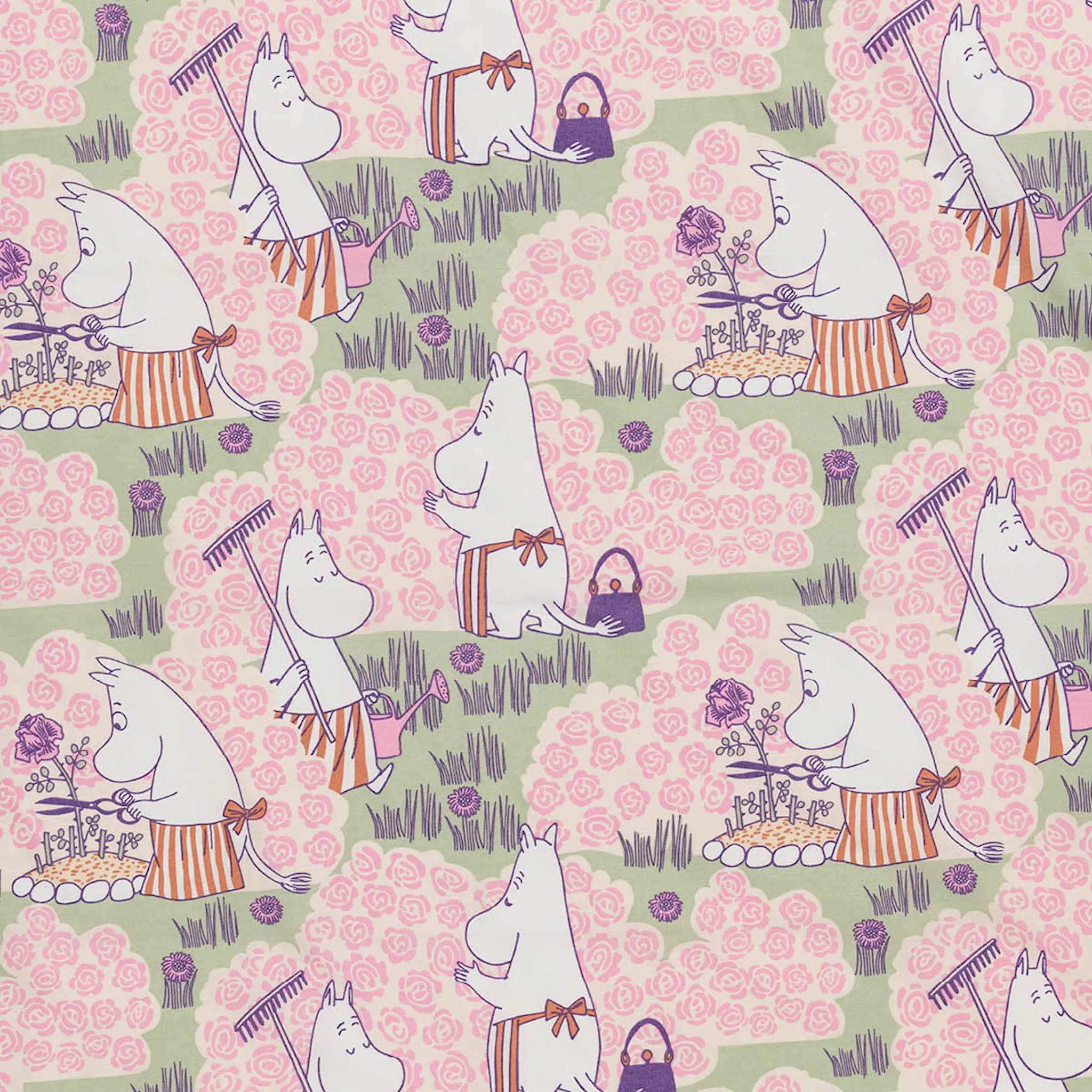 Moomin Arabia Muumi Tyynynpäällinen 50x60 cm Rose Garden