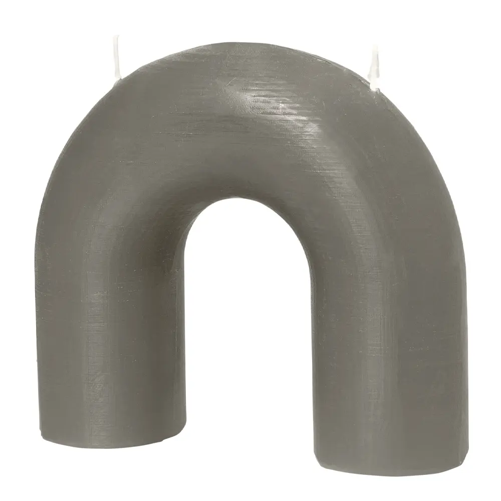 Bend Kynttilä 14,5 cm Harmaa