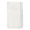 Servett i bomull 20x20 cm 4-pack vit