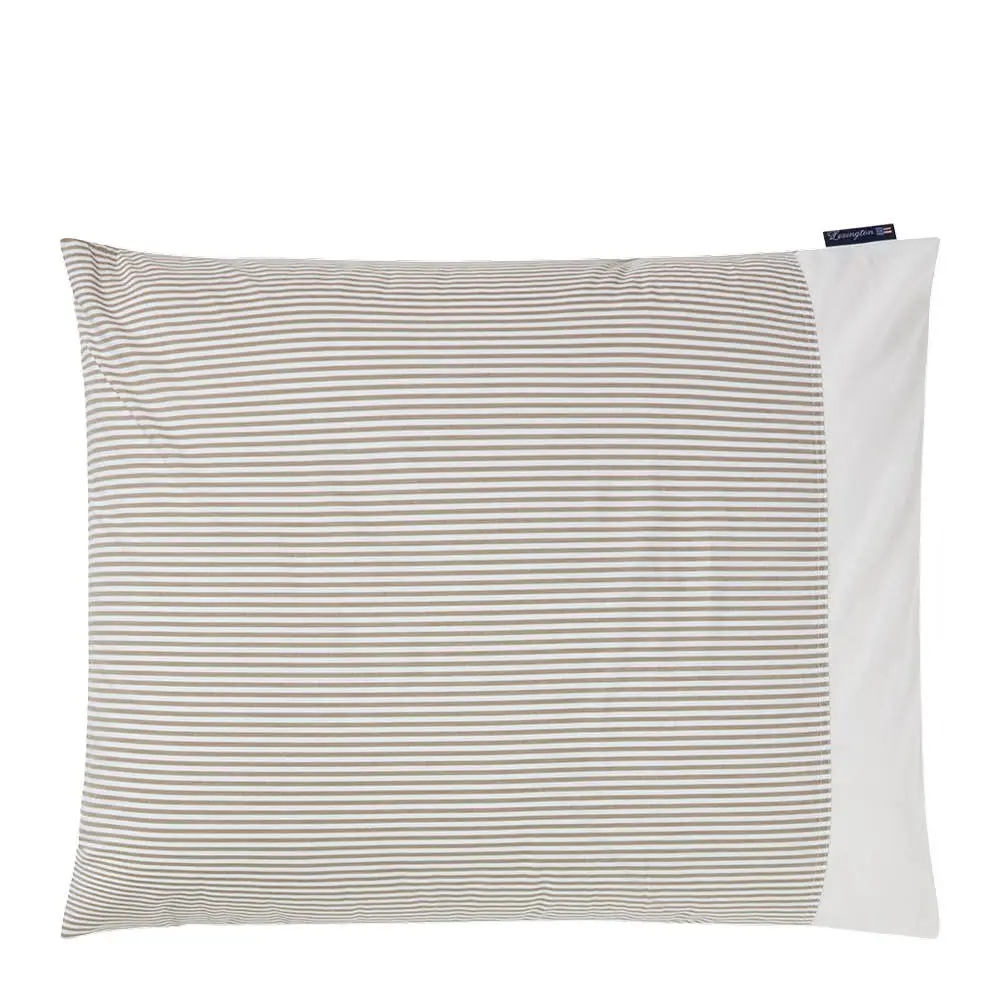 Tyynyliina 50x60 cm puuvillapercale olive/white