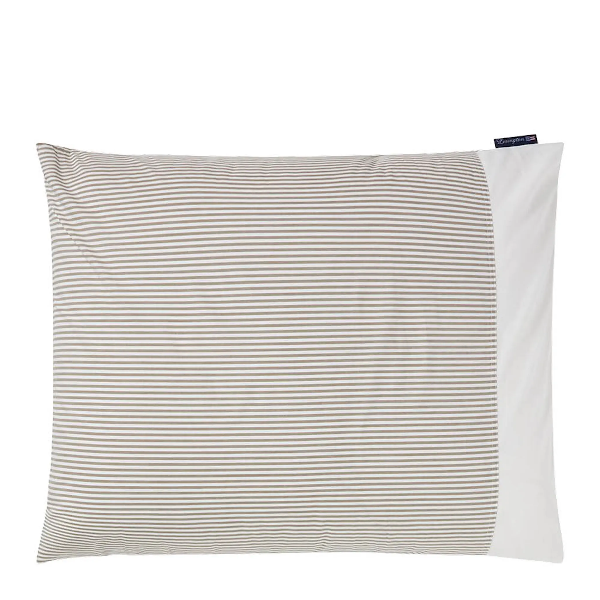 Lexington Örngott 50x60 cm bomullspercale randigt olive/white