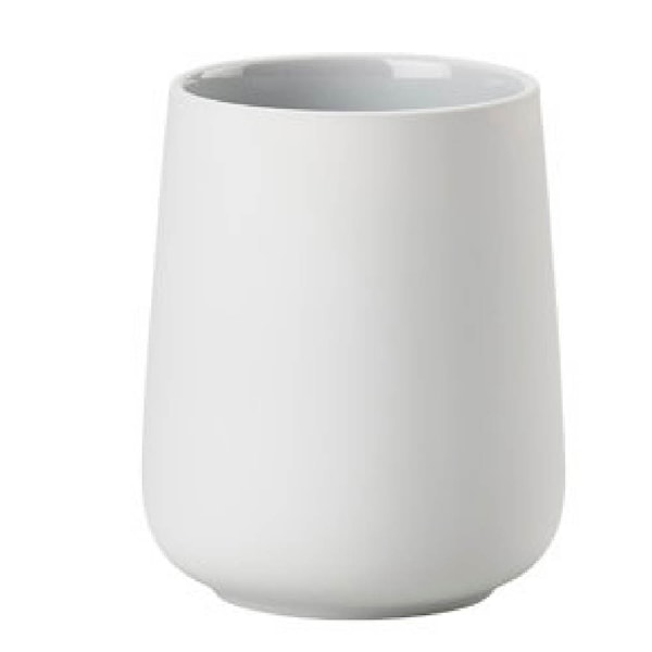Nova One tandborstmugg 10 cm soft grey