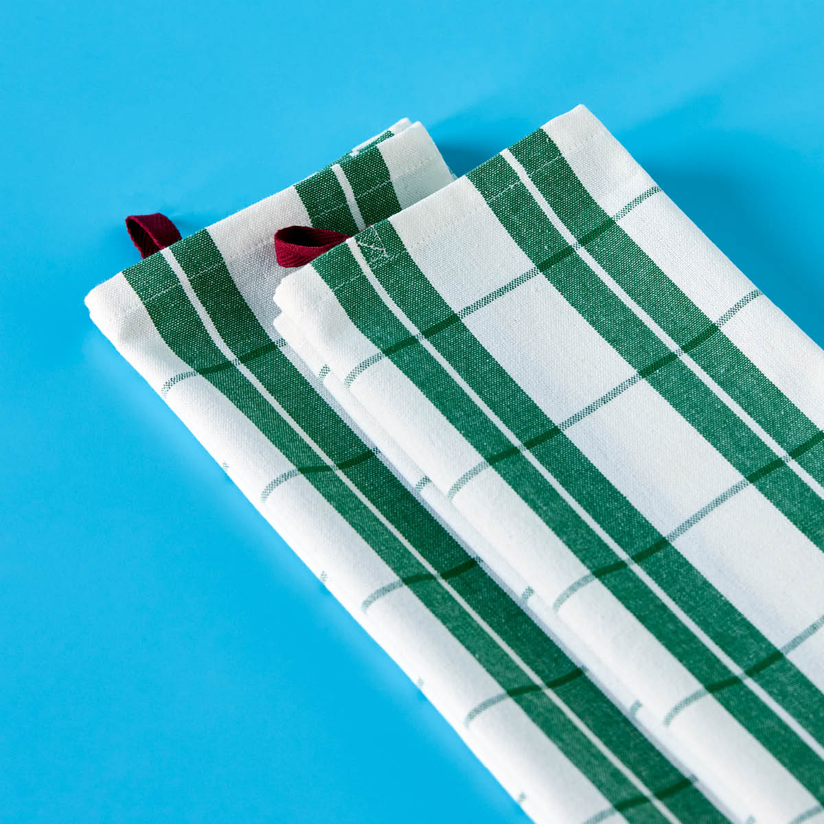 Nicolas Vahé Chef kökshandduk 50x70 cm 2-pack grön/vit