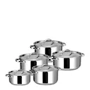 Rix grytset 5 delar med lock keramisk