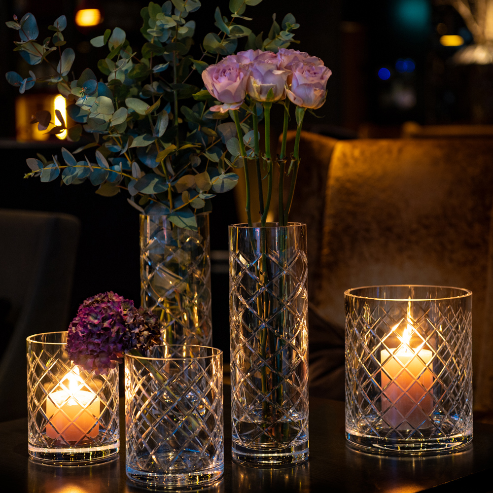 Magnor Skyline Lux clear vase 30 cm