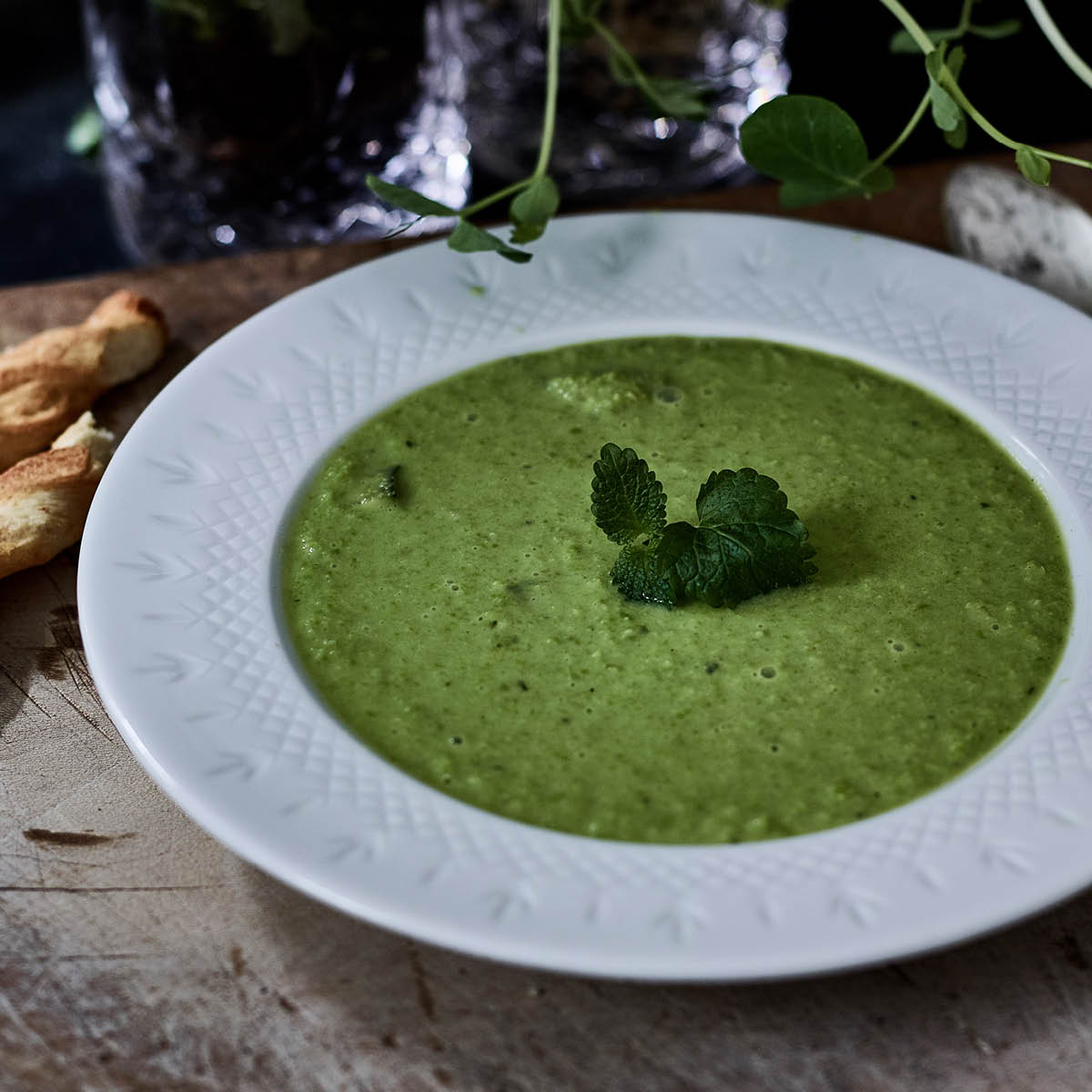 Frederik Bagger Crispy Porcelain Djup Tallrik 22,5 cm Vit