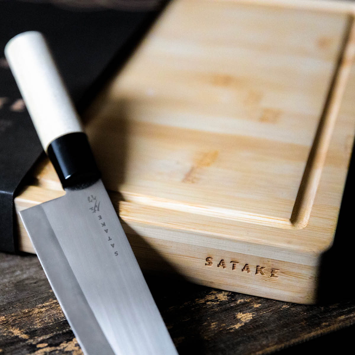 Satake Leikkuulauta 50x38 cm Bambu