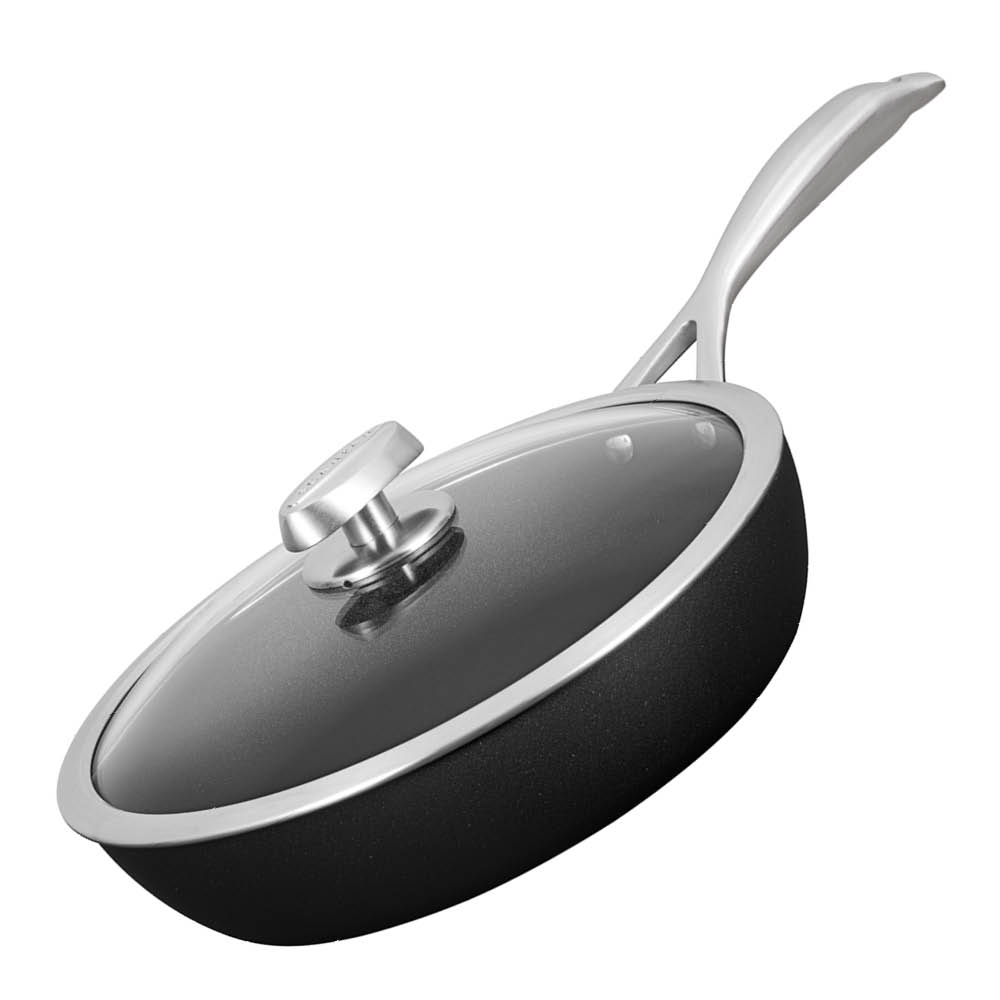Scanpan PRO S+ traktörpanna med lock 28 cm