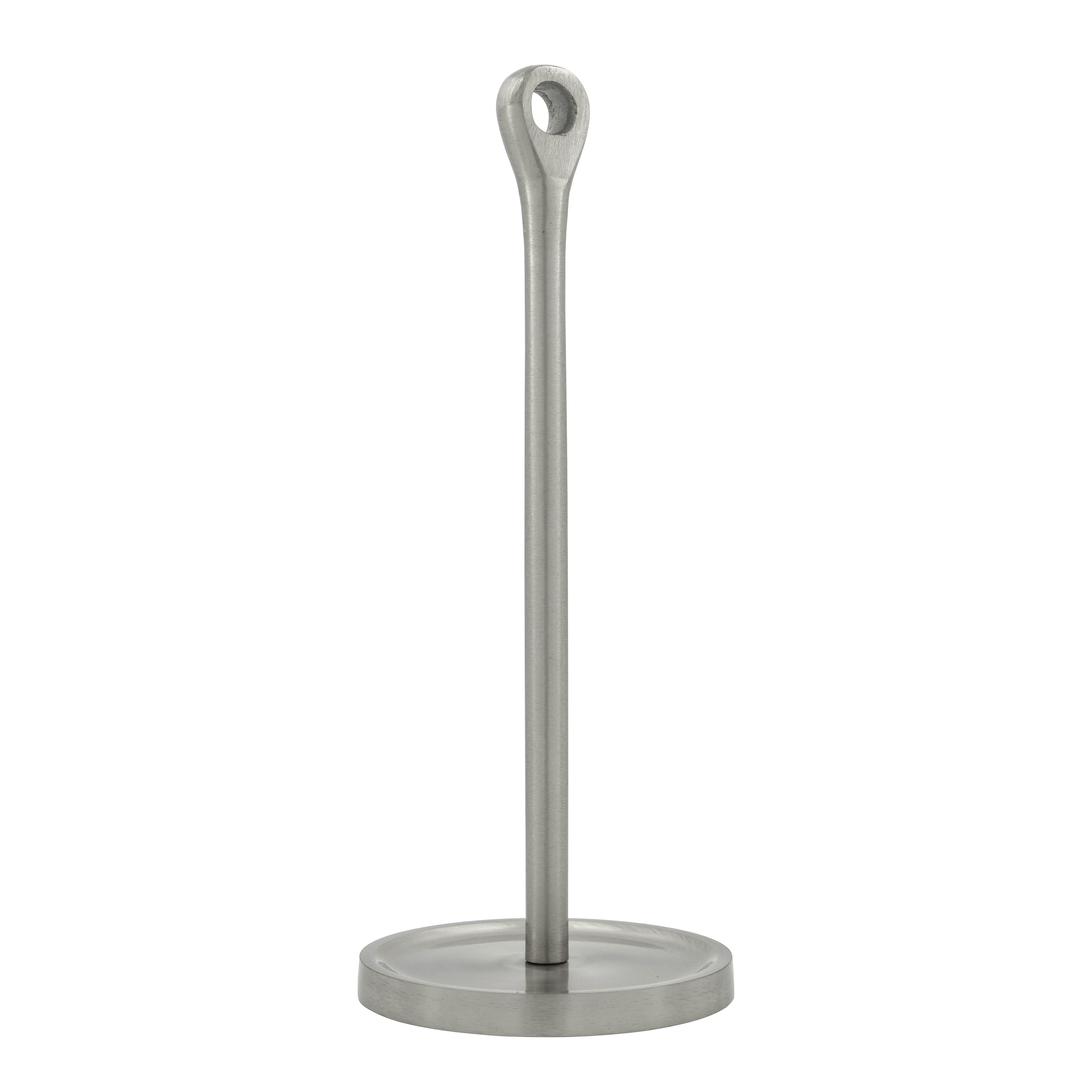 House Doctor Eden tørkerullholder 35 cm børstet sølvfinish