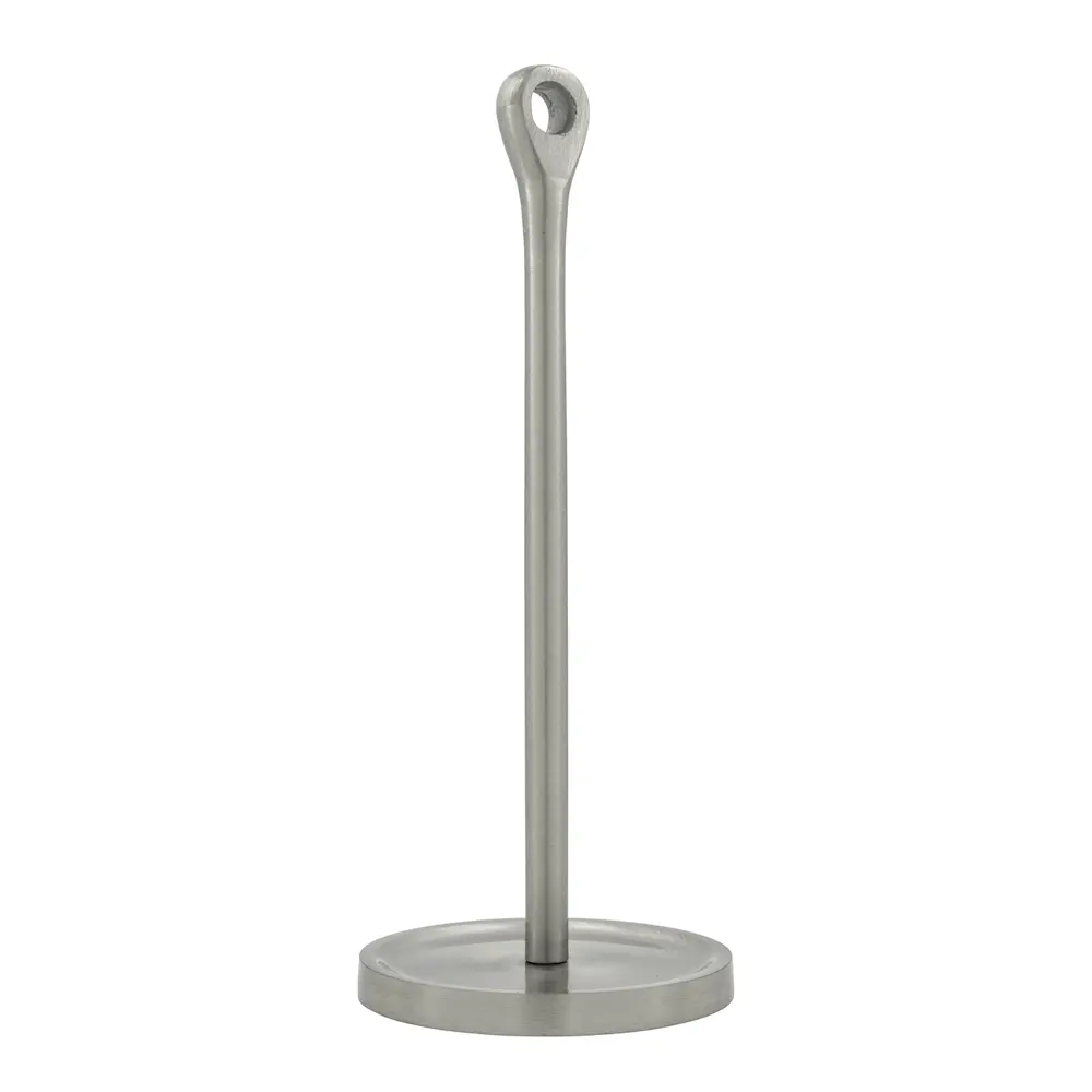Eden tørkerullholder 35 cm børstet sølvfinish