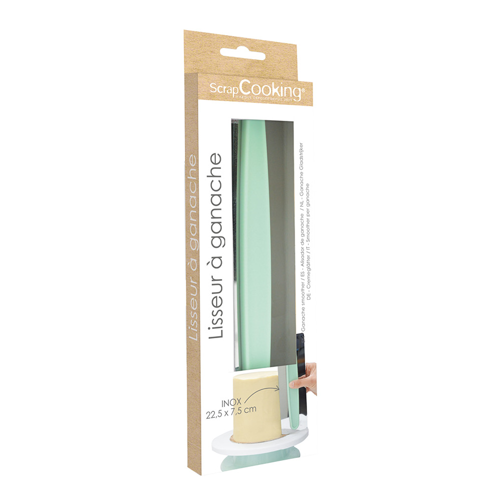 ScrapCooking Tårtskrapa 22,5 cm mintgrön