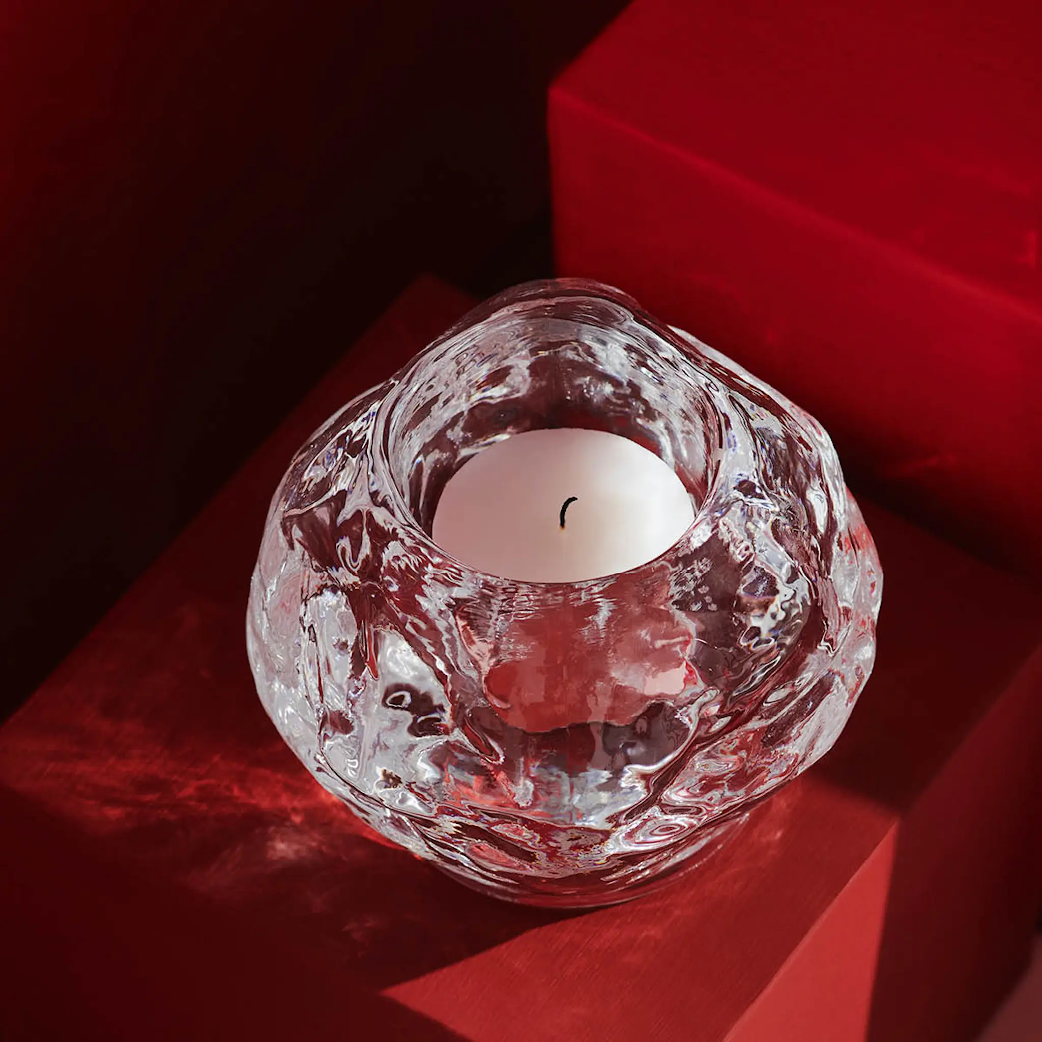 Kosta Boda Snowball Ljuslykta 7 cm