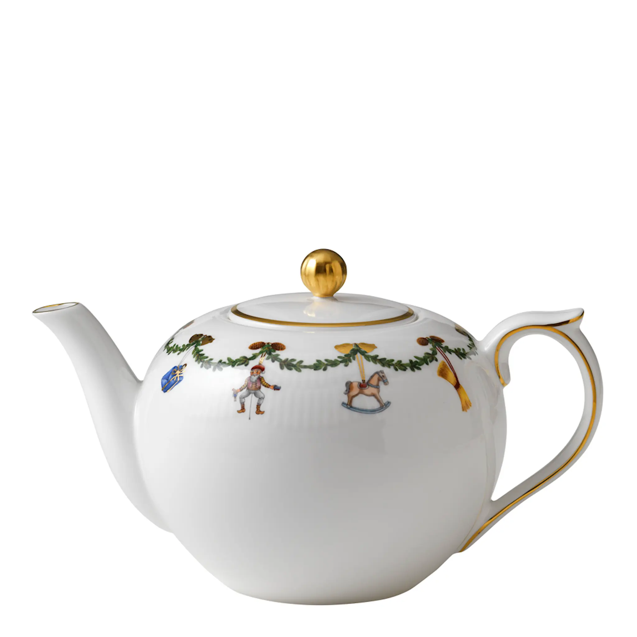 Royal Copenhagen Star Fluted Christmas Tekanna 1,4 L