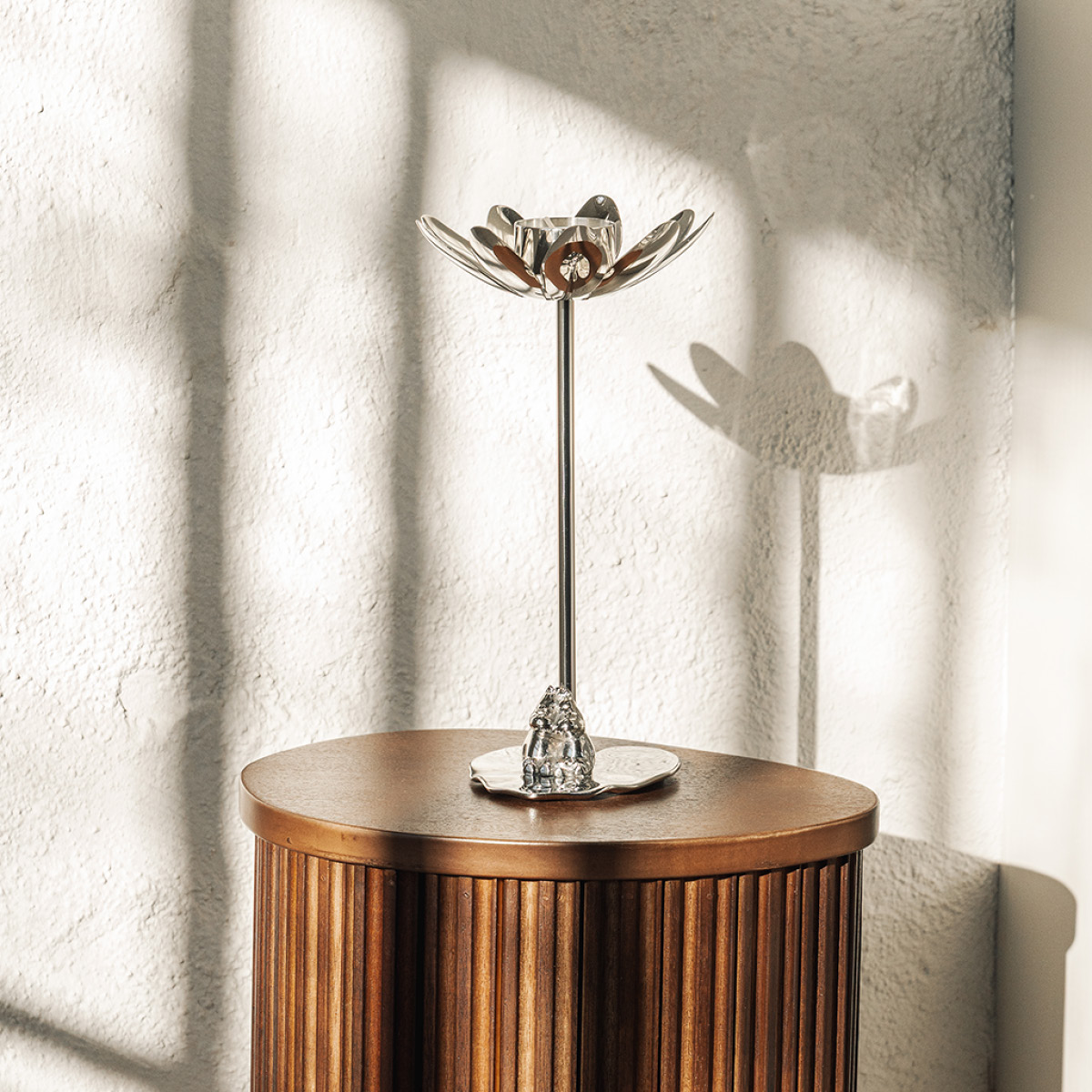 Hilke Hilke x Mumin ljusstake Snorkfröken förnicklad mässing