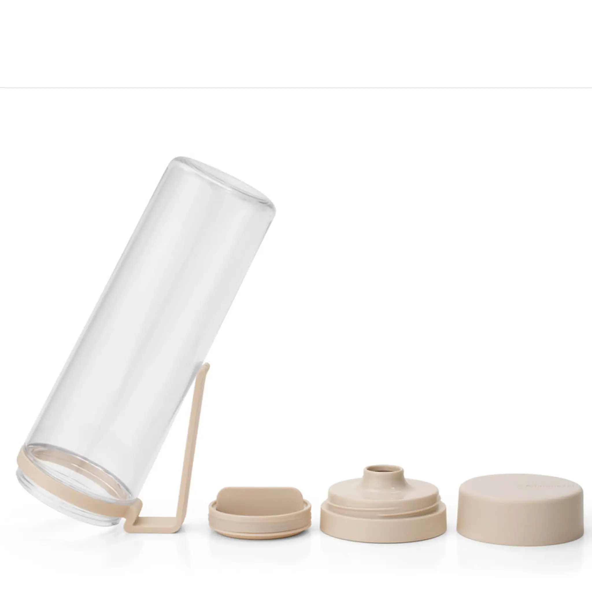 Brabantia Make & Take Vesipullo siivilällä 0,5 L Soft Beige