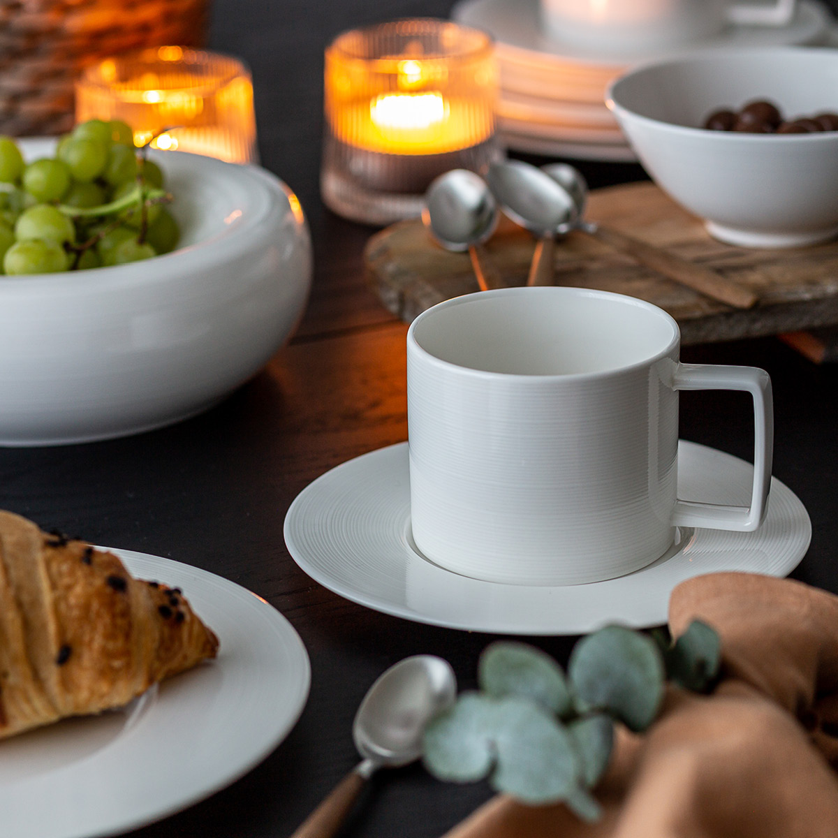 Royal Porcelain Blanche Fat till Kopp 13 cm Vit