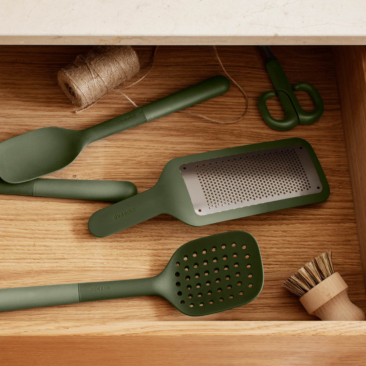 Eva Solo Green Tool Raastinrauta Hieno Vihreä