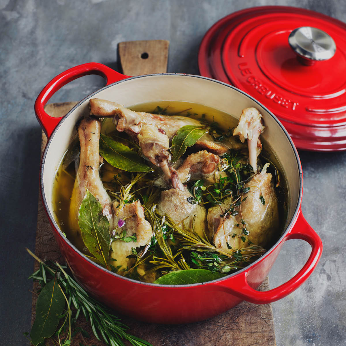 Le Creuset Signature Gjutjärnsgryta rund 26 cm 6,3 L Cerise