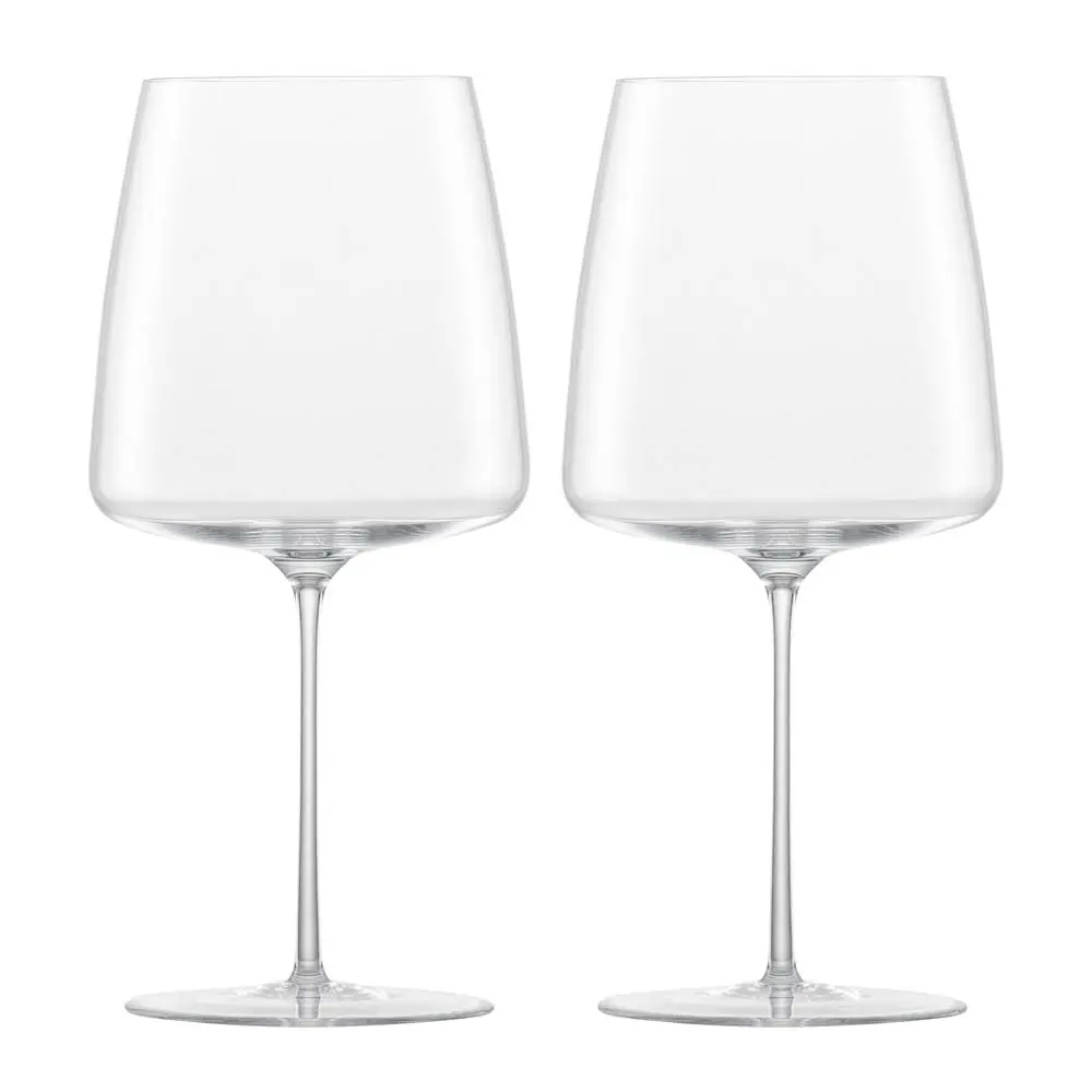 Simplify rødvinsglass 2 stk 74 cl klar