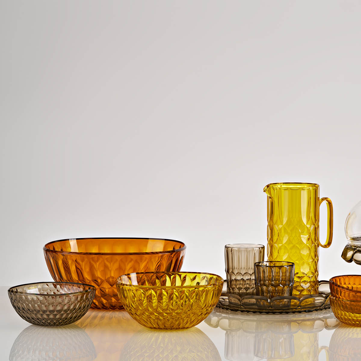 Guzzini Vanity skål 0,9 L 16 cm bioplast Smoke