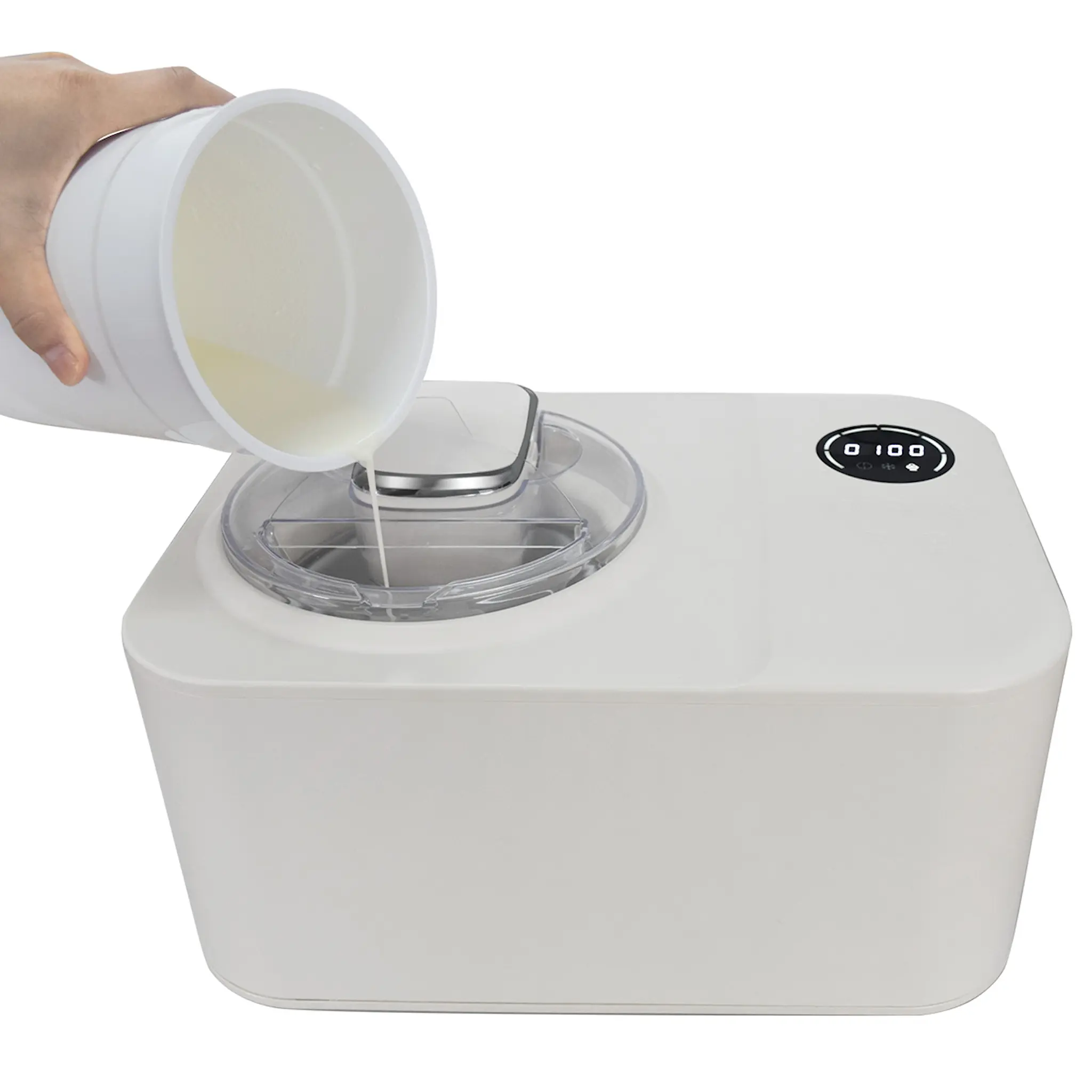 Sabor Ultimate glassmaskin 1,2 L vit