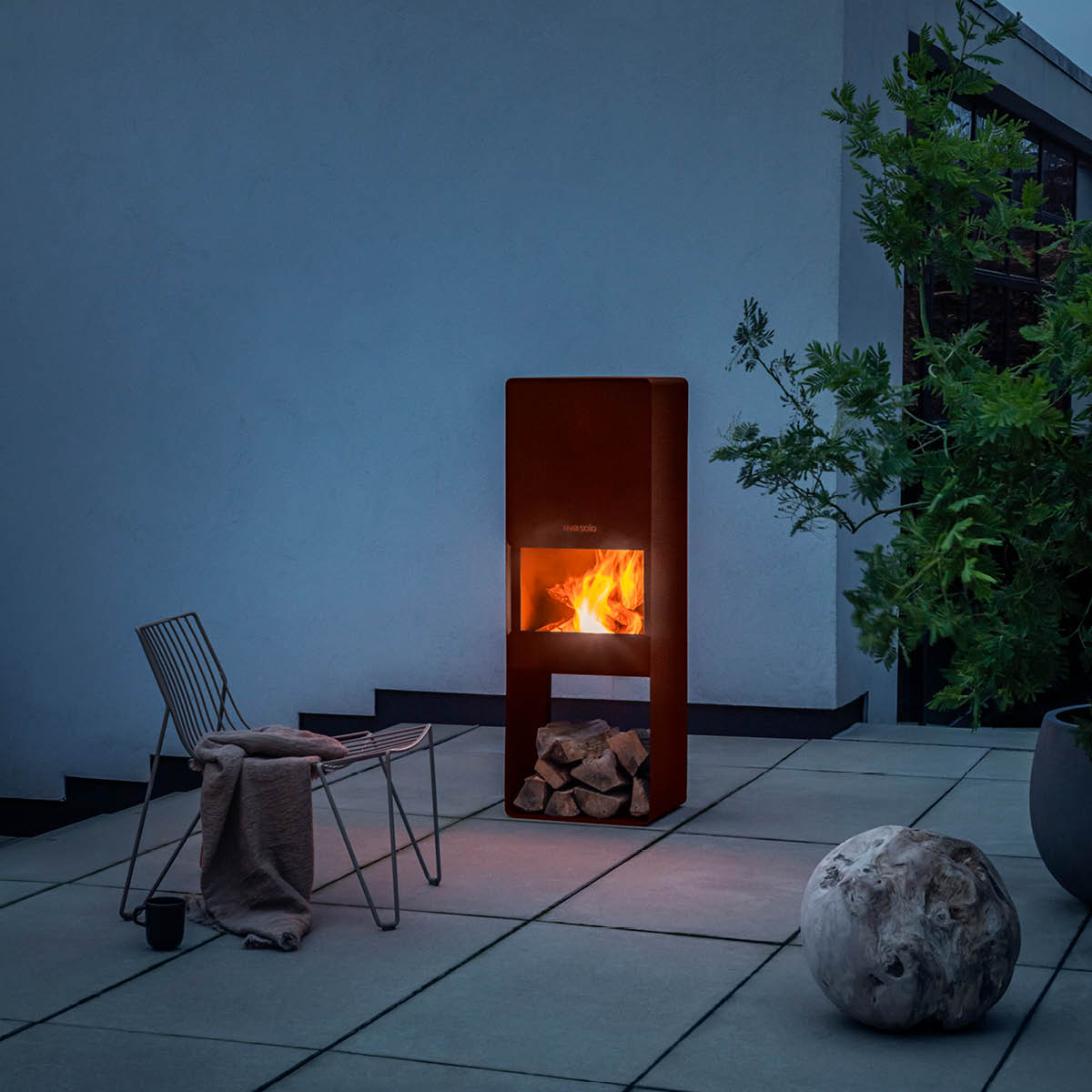 Eva Solo Firebox Tulipesä ulkokäyttöön