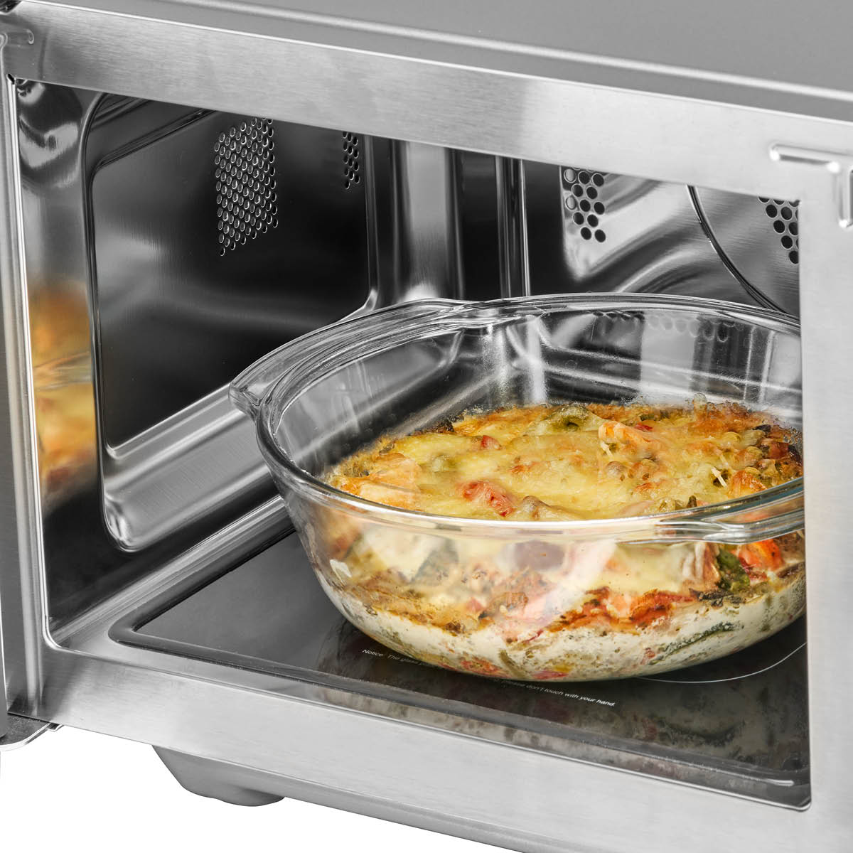 Caso HCMG 25 Ceramic Chef mikrobølgeovn 25L sølv