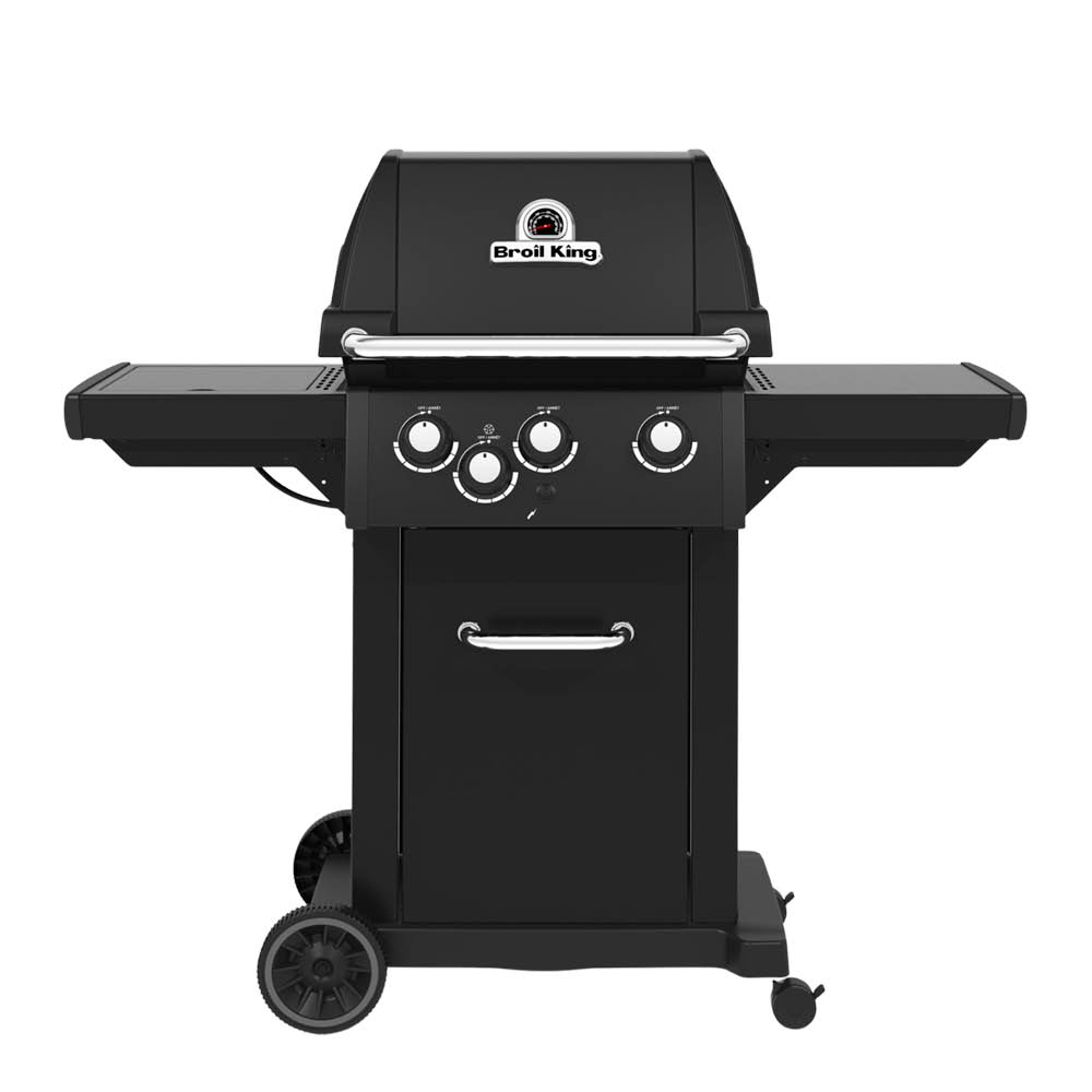 Broil King - Royal 340 Shadow Kaasugrilli sivukeittimellä