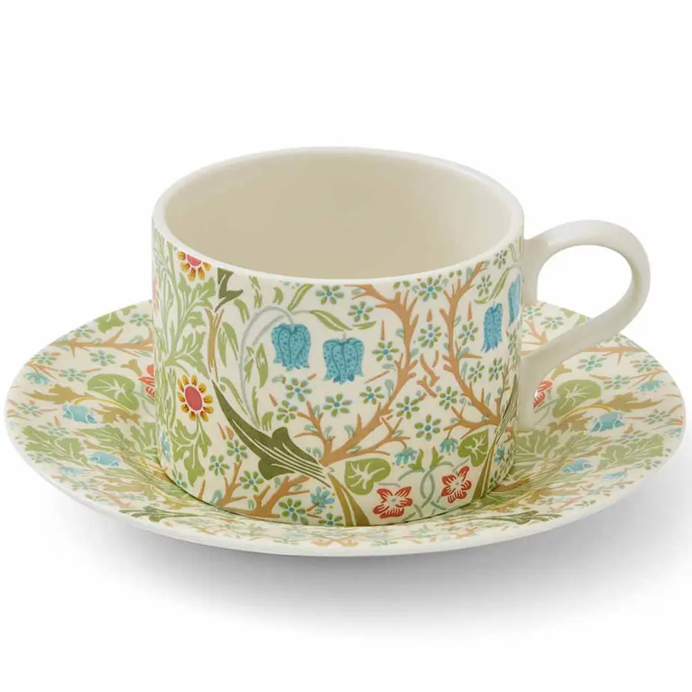 Morris & Co Teekuppi ja lautanen 28 cl Blackthorn