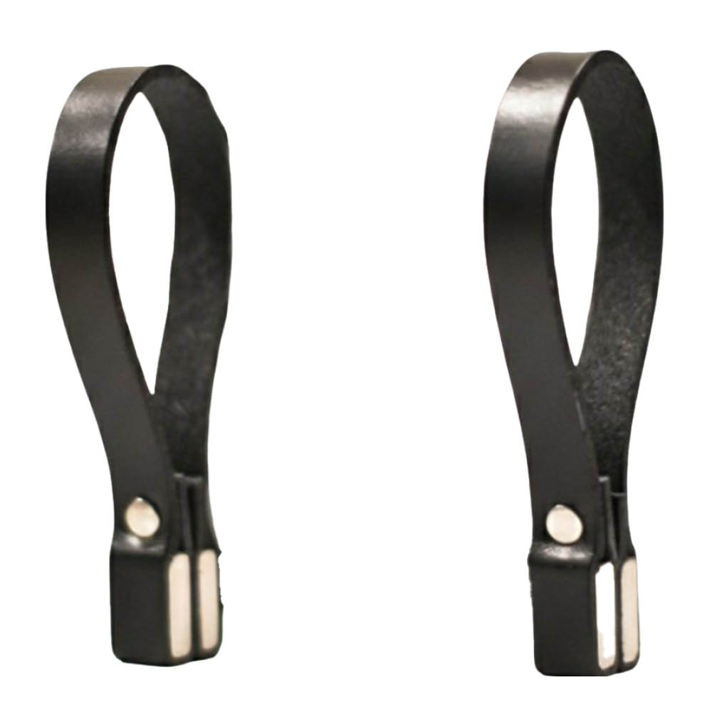 Nordan Home Magneettinen pyyheteline 8x1 cm 2 kpl Musta