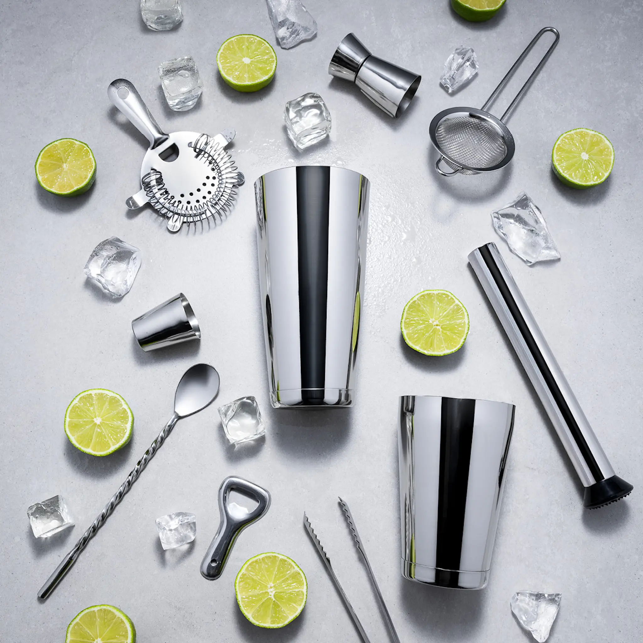 Stiernholm Drink Collection Baarisetti 10 osaa Ruostumaton teräs