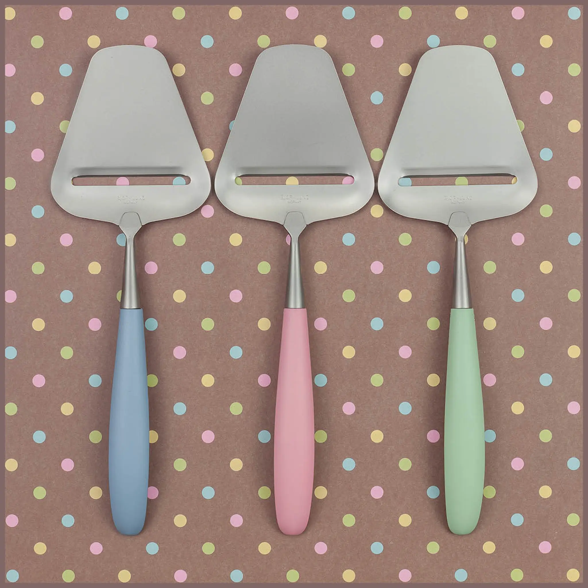 Bjørklund Amitto osthyvel räfflad 23 cm skumgrön