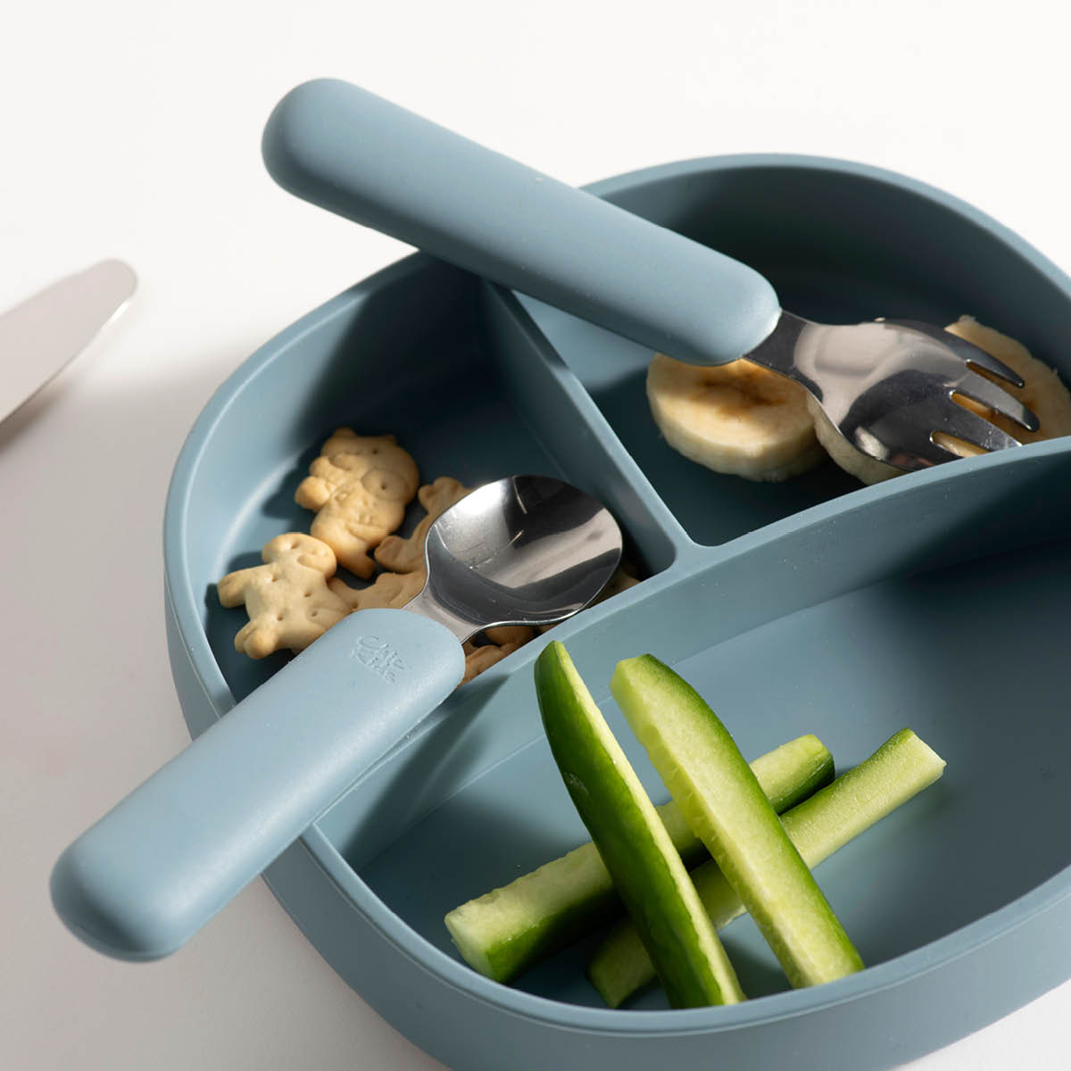 Modern House Chic Kids barnbestick 3 delar blå