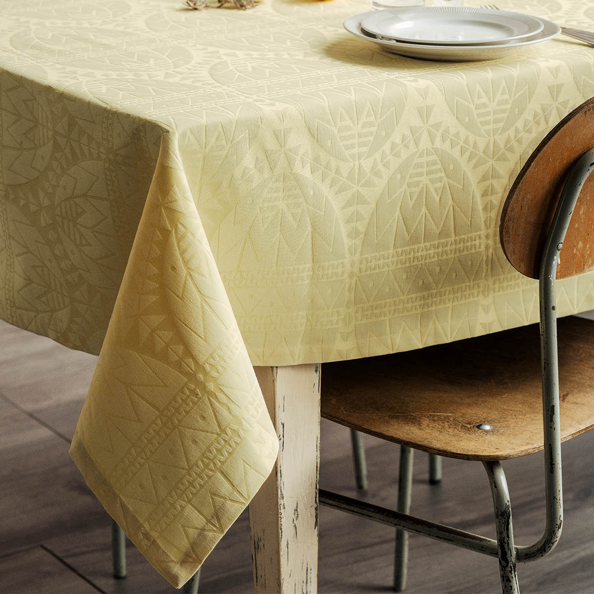 Rosendahl Easter Damastduk 150x320 cm Gul