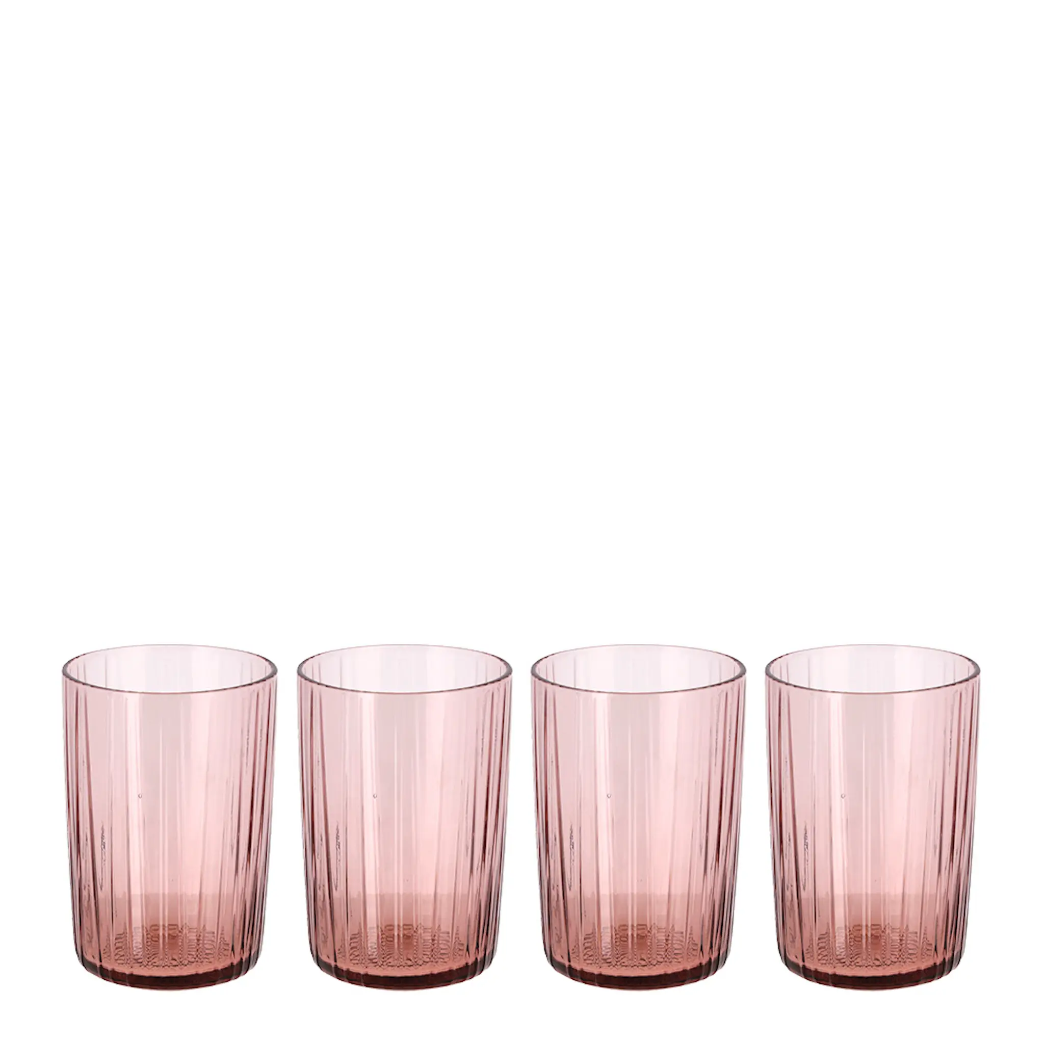 Bitz Kusintha vattenglas 28 cl 4-pack pink