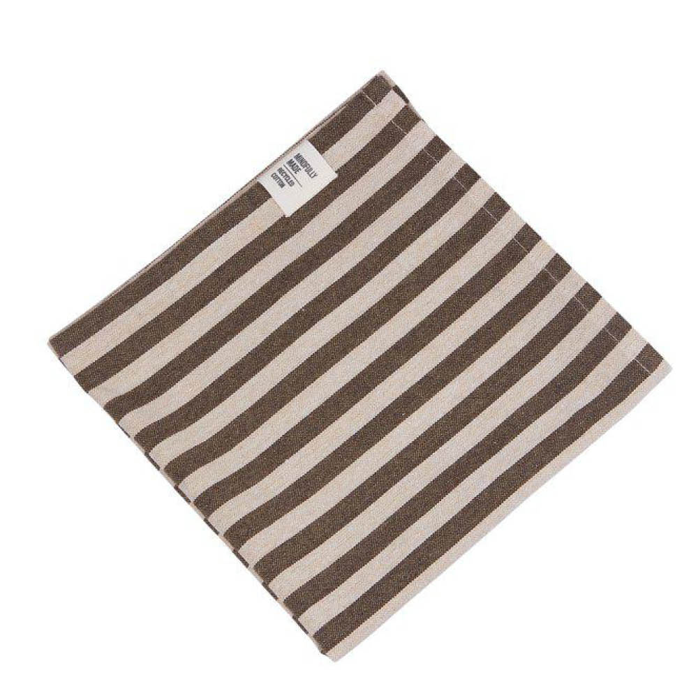 Fondaco Svea tygservett 45x45 cm nougat