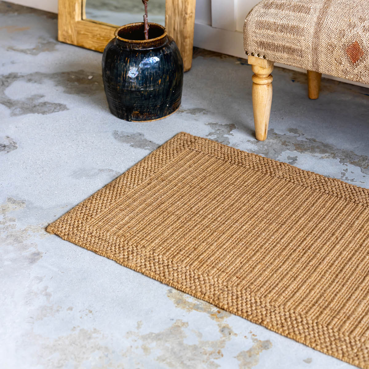 Lone Tepper Ponsa jute Kynnysmatto 60x90 cm