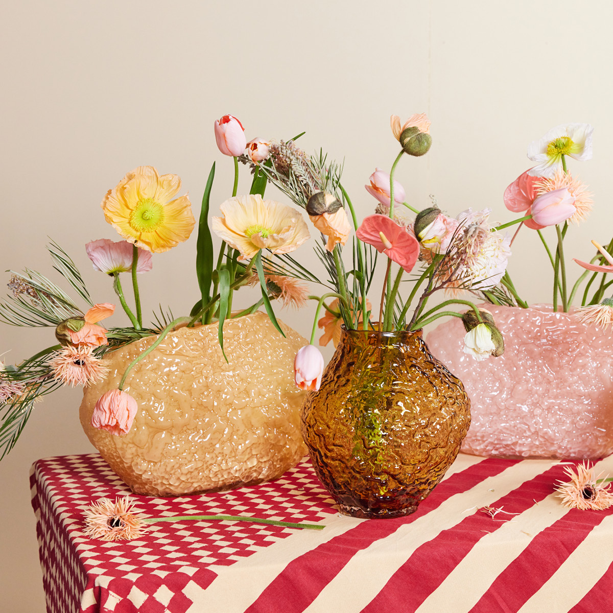 ByOn Corallo vas L 28x45 cm gul